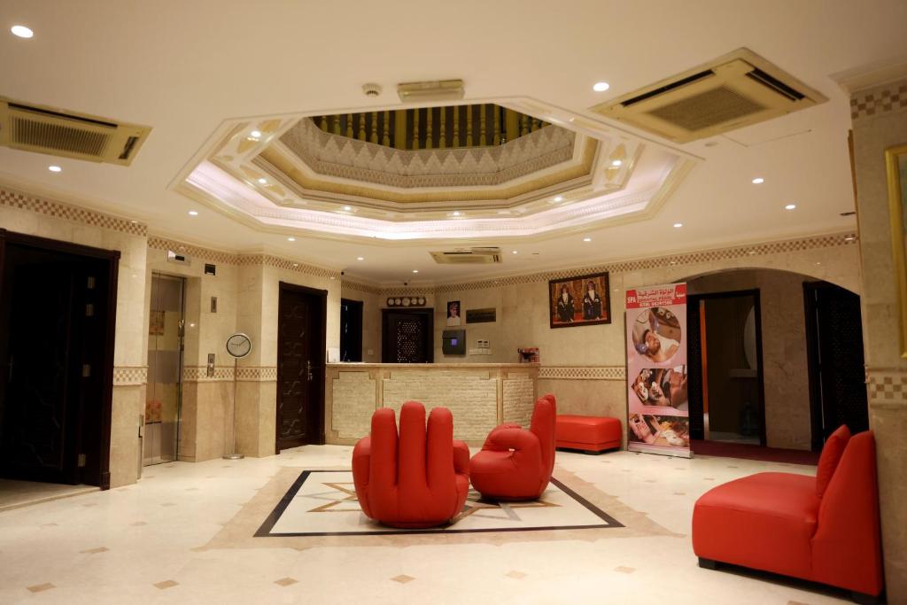 Posezení v ubytování Bayan International Hotel