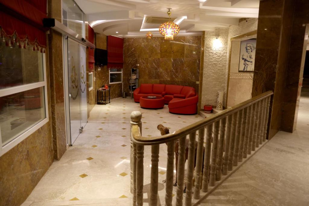 Posezení v ubytování Bayan International Hotel