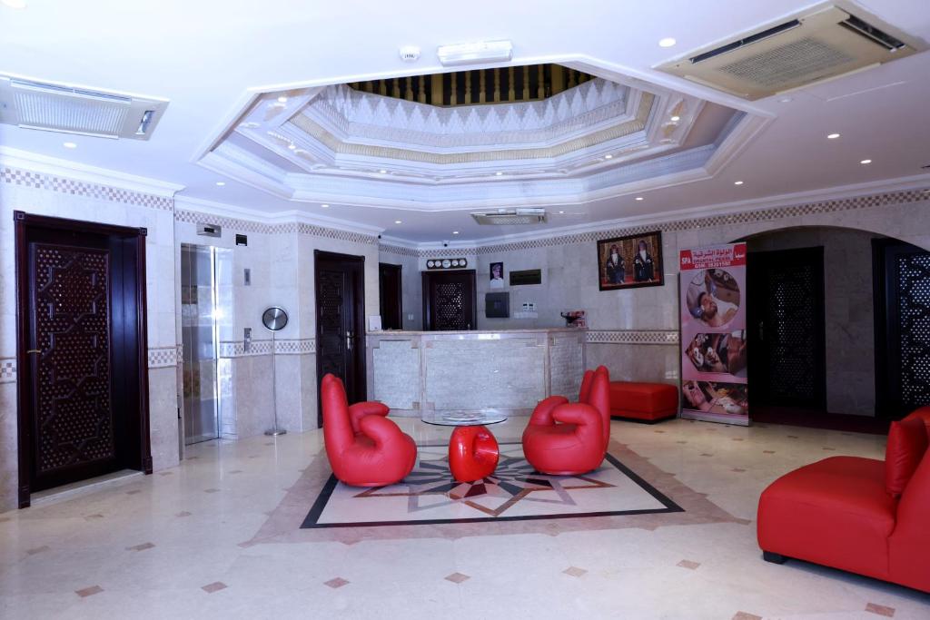 Posezení v ubytování Bayan International Hotel