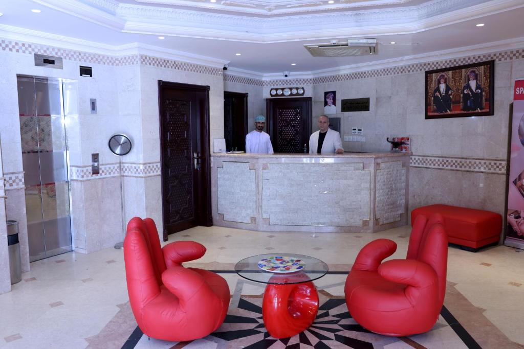 Posezení v ubytování Bayan International Hotel