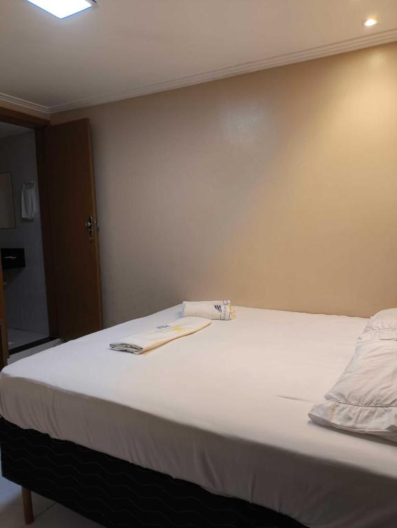 Postel nebo postele na pokoji v ubytování Hotel Luar de Itapua