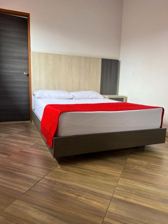 Postel nebo postele na pokoji v ubytování Hotel La Bastida