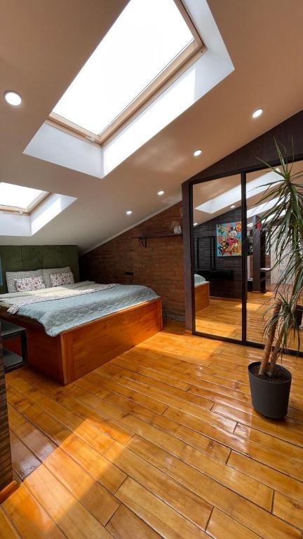 Fotografie z fotogalerie ubytování Сучасна світла квартира-студія з кондиціонером v destinaci Černovice