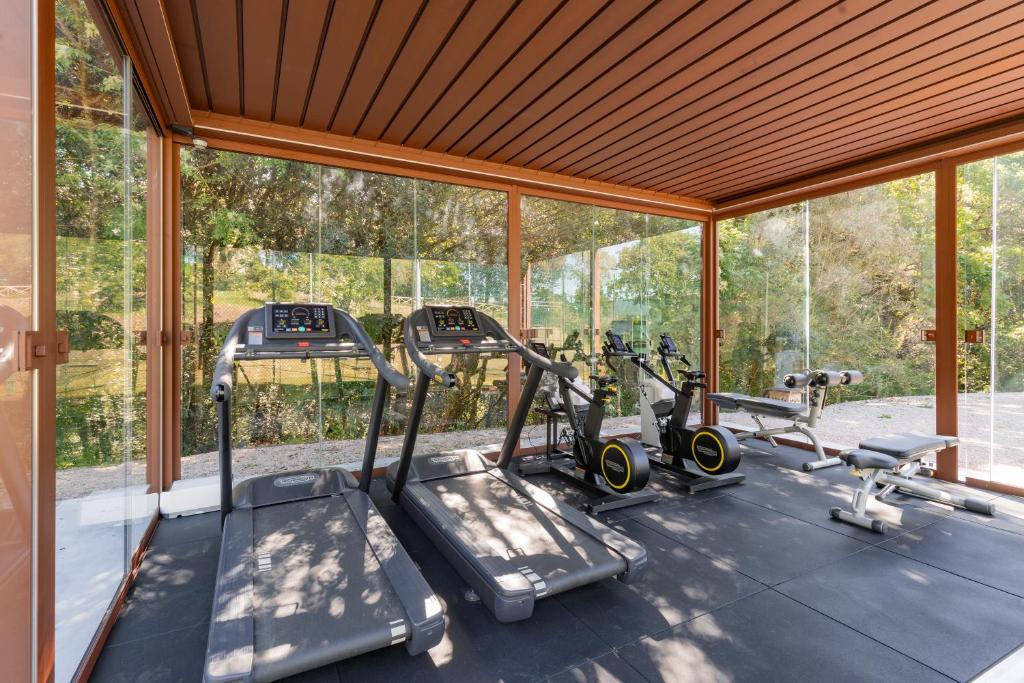 Fitness centrum a/nebo fitness zařízení v ubytování Borgo Dei Conti Resort Relais & Chateaux