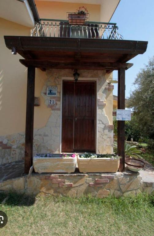 Budova, kde se bed and breakfast nachází