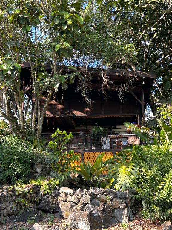 Zahrada ubytování Jicote finca de ecoturismo