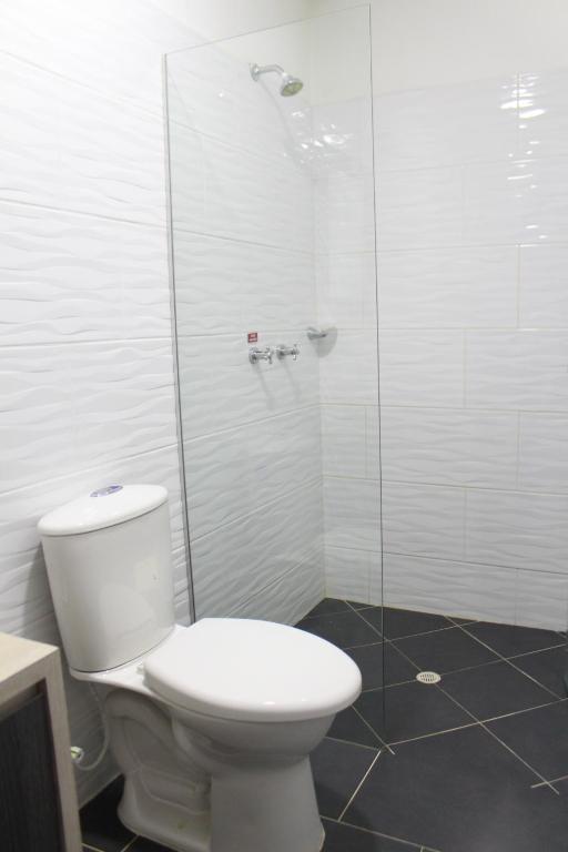 Koupelna v ubytování Hotel La Bastida