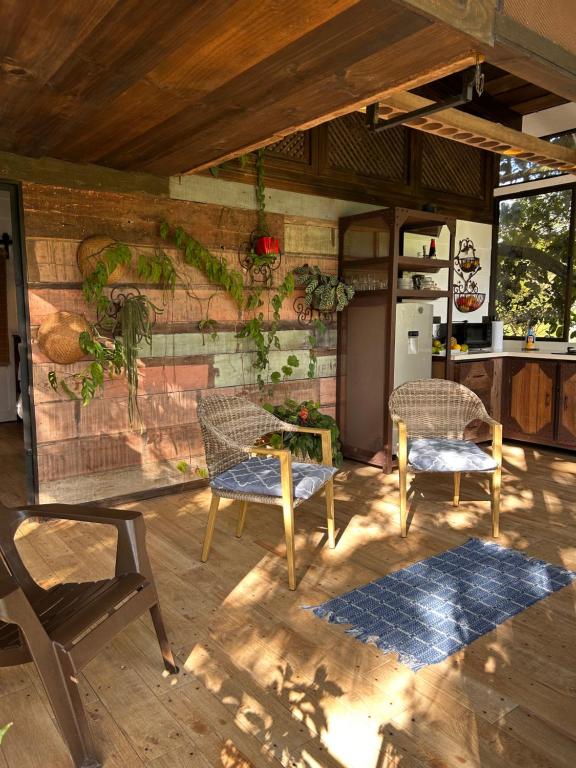 Patio nebo venkovní prostory v ubytování Jicote finca de ecoturismo