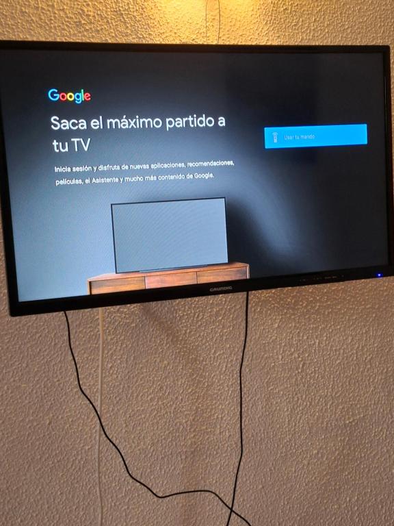 TV a/nebo společenská místnost v ubytování FuerteSun Dunas beach