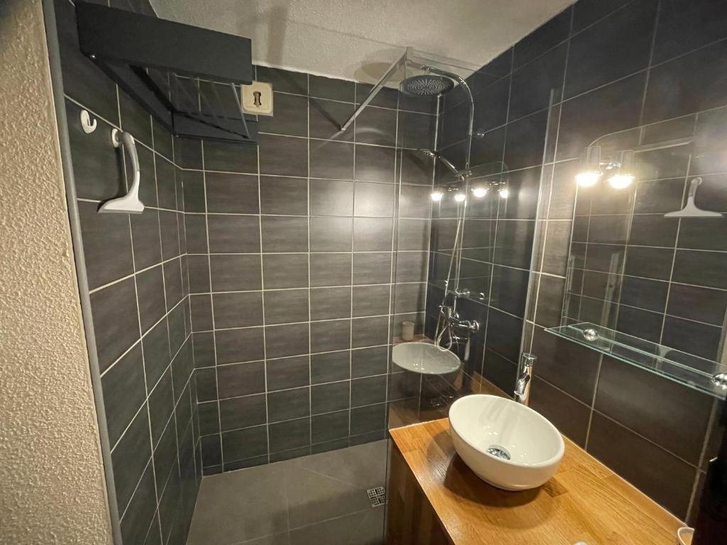 Koupelna v ubytování Appartement terrasse avec vue exceptionnelle