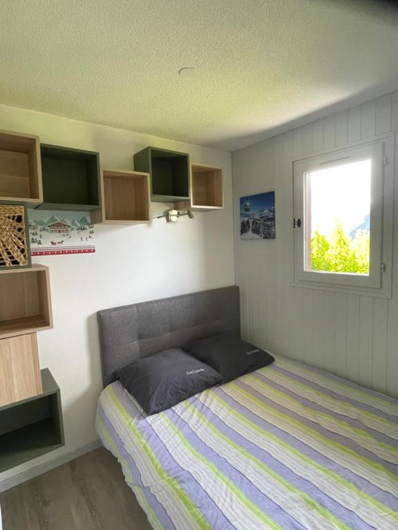 Postel nebo postele na pokoji v ubytování Appartement terrasse avec vue exceptionnelle