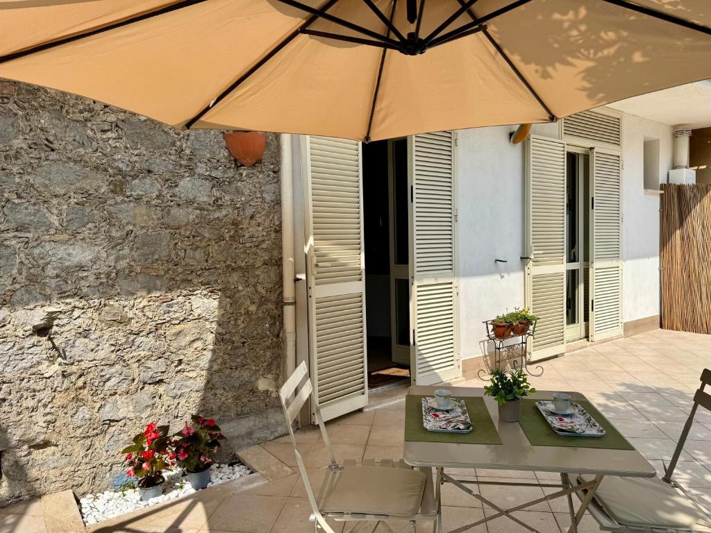 Patio nebo venkovní prostory v ubytování Cassandra Rooms