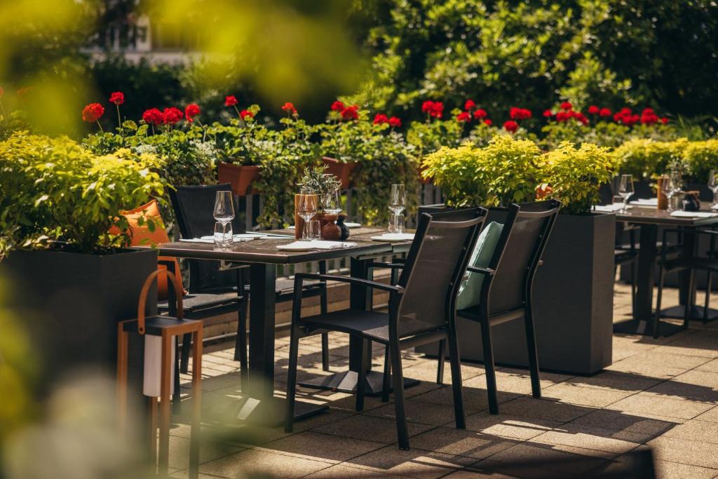 Zahrada ubytování Crowne Plaza Geneva by IHG