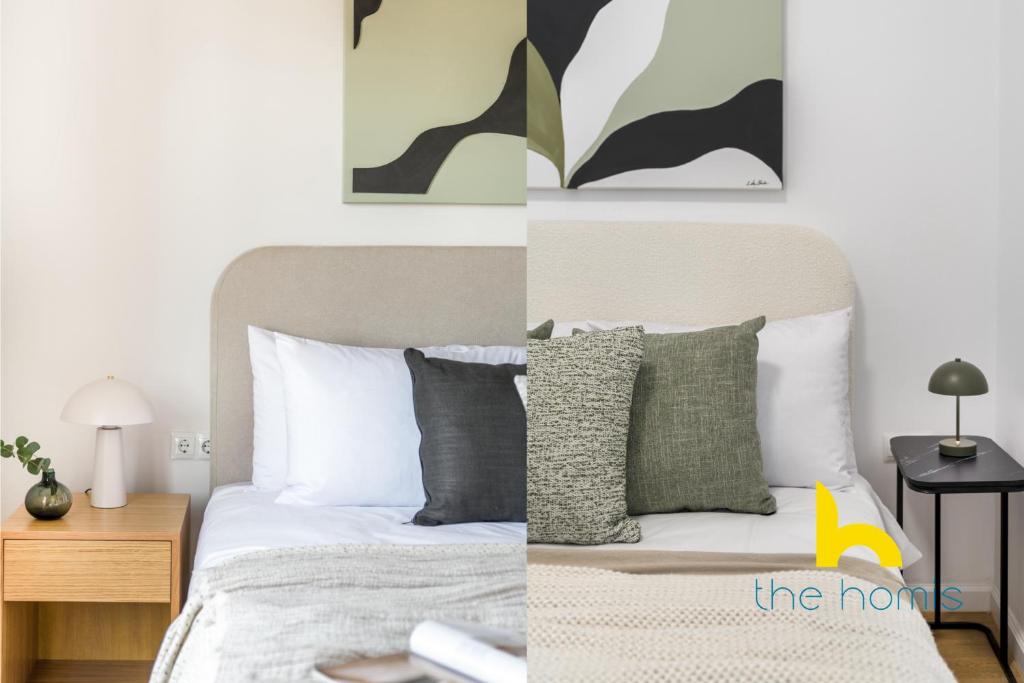 Modern Athens Stay - 2BR with Balcony, Steps to Metro