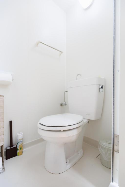Koupelna v ubytování Guesthouse Fukufuku
