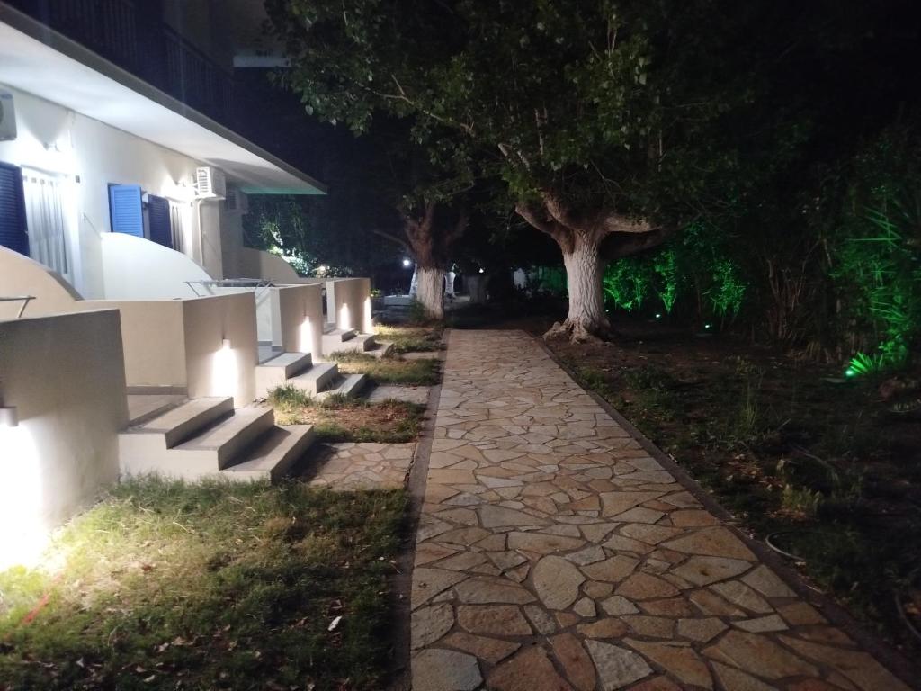 Zahrada ubytování Sarantakis Apartments