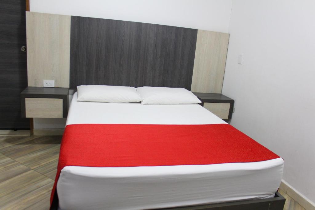 Postel nebo postele na pokoji v ubytování Hotel La Bastida