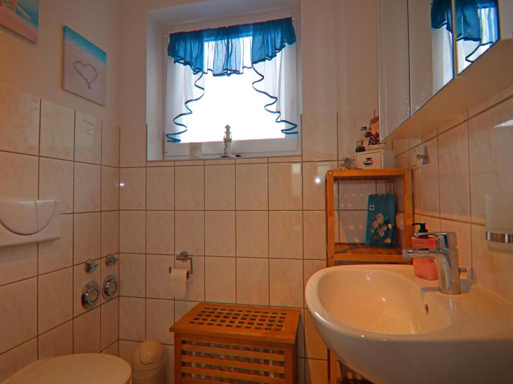 Koupelna v ubytování Apartment house Nicole, Zinnowitz