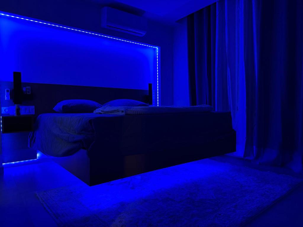 Postel nebo postele na pokoji v ubytování N3XT-LEVEL Home
