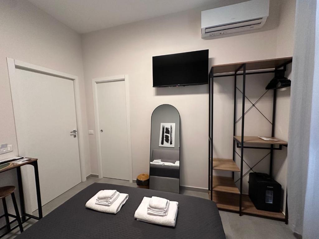 TV a/nebo společenská místnost v ubytování Casa di Priam