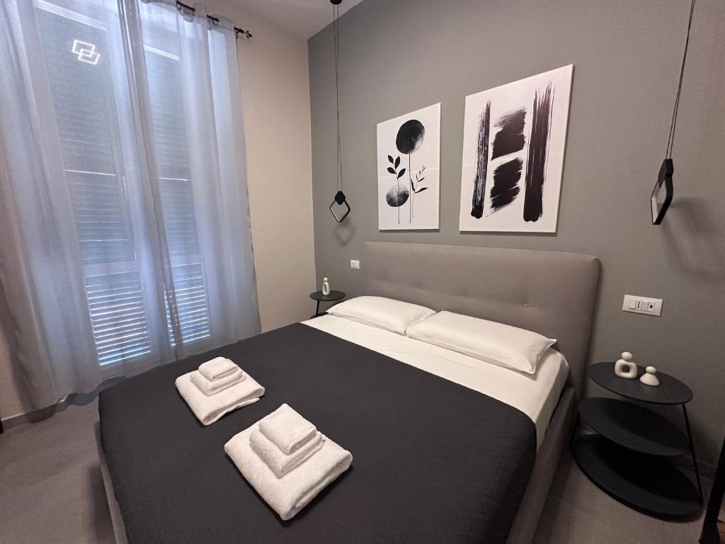 Postel nebo postele na pokoji v ubytování Casa di Priam