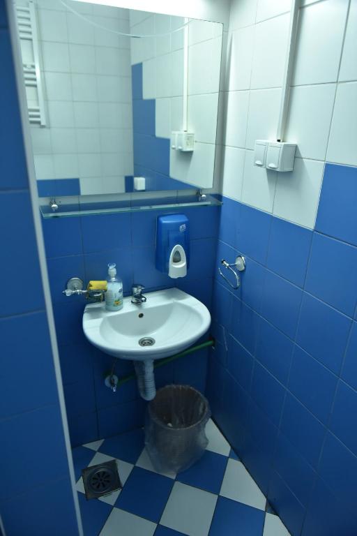 Koupelna v ubytování Peron