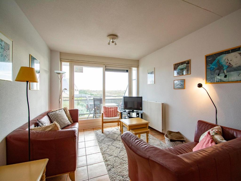 Posezení v ubytování Apartment in Bergen near Sandy Beach