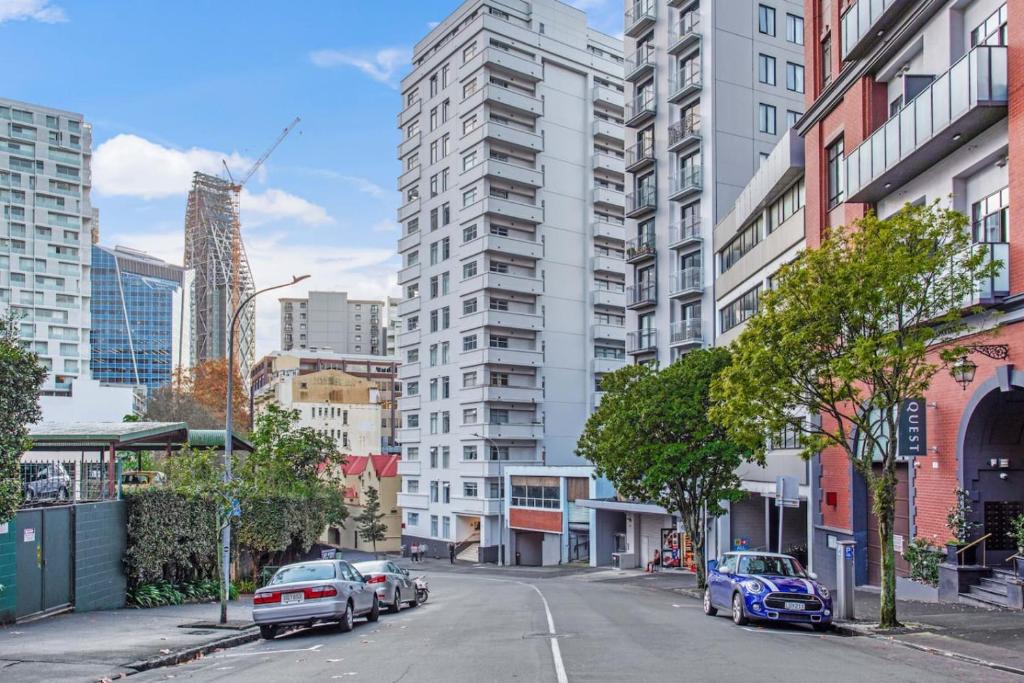 CBD Studio with Full Kitchen and Laundry - Resim 10