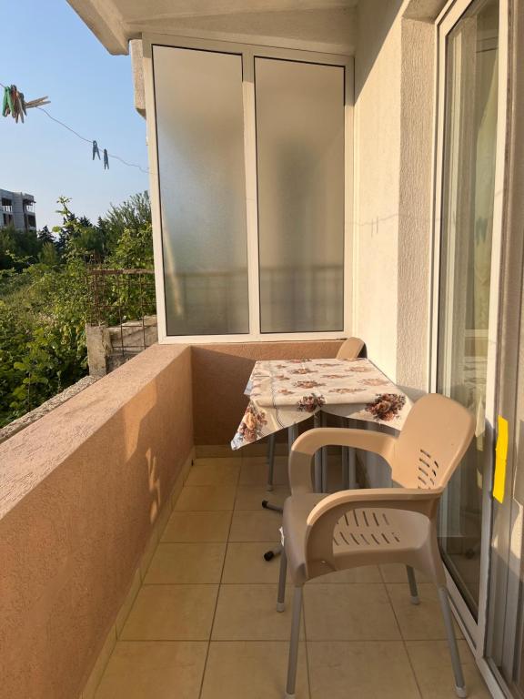 Balkón nebo terasa v ubytování Apartments Murati