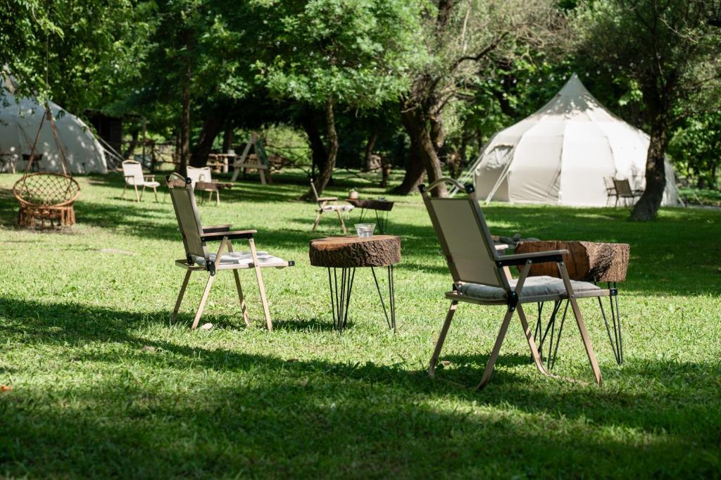 Zahrada ubytování Glamping Riverside Skadar lake
