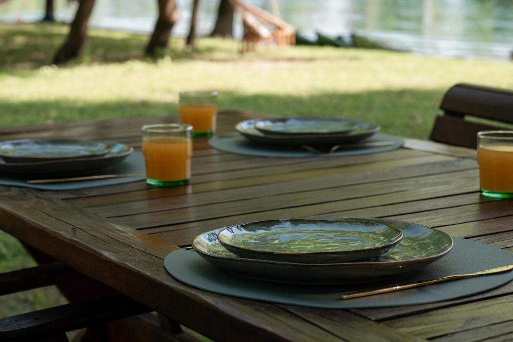 Nápoje v ubytování Glamping Riverside Skadar lake