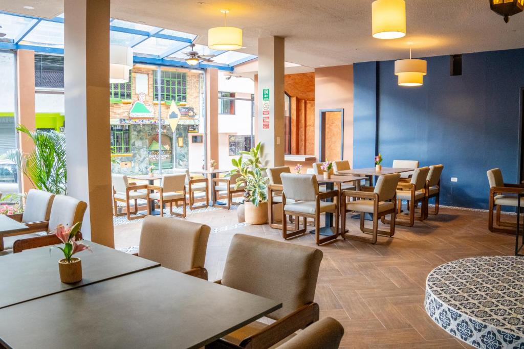 Restaurace v ubytování Hotel Casa Agave