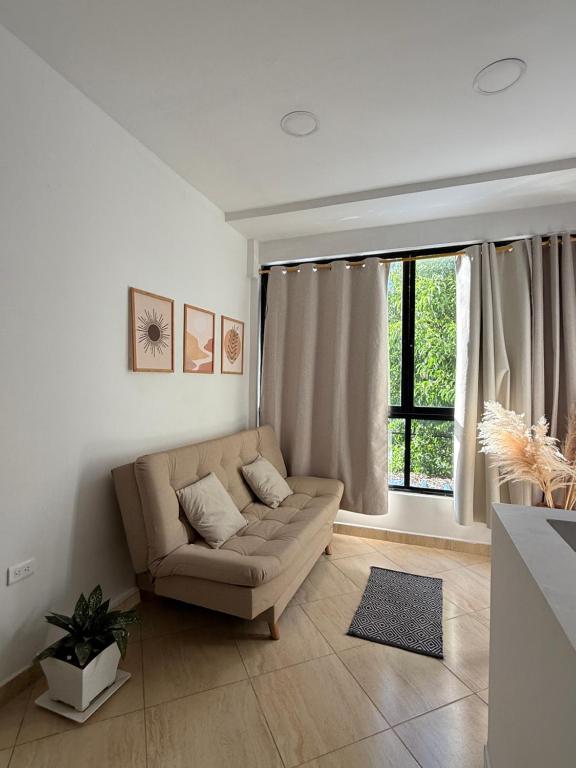 Posezení v ubytování Alojamiento en Doradal - Apartaestudio central