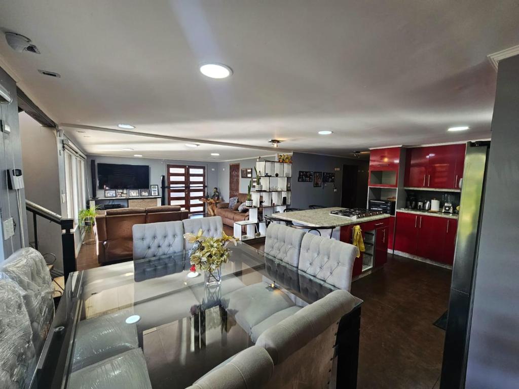 Kuchyň nebo kuchyňský kout v ubytování bitita home