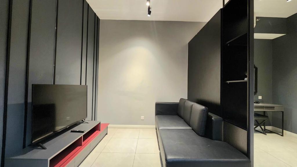 TV a/nebo společenská místnost v ubytování Axon Residence Damai Bukit Bintang