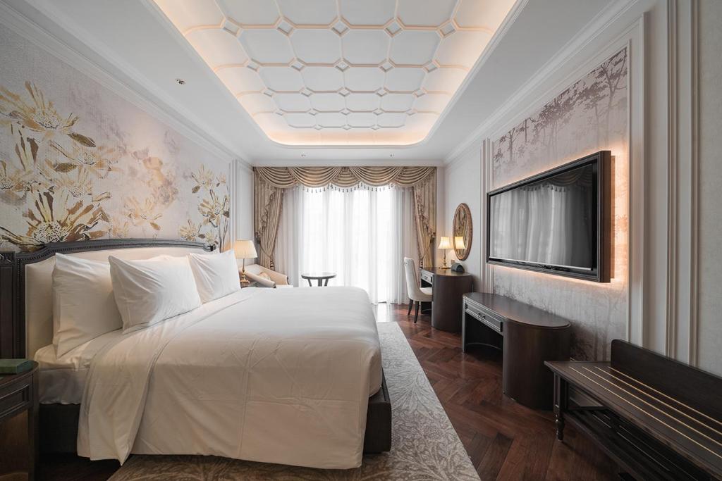 TV/trung tâm giải trí tại Golden Sun Hotel - Dalat