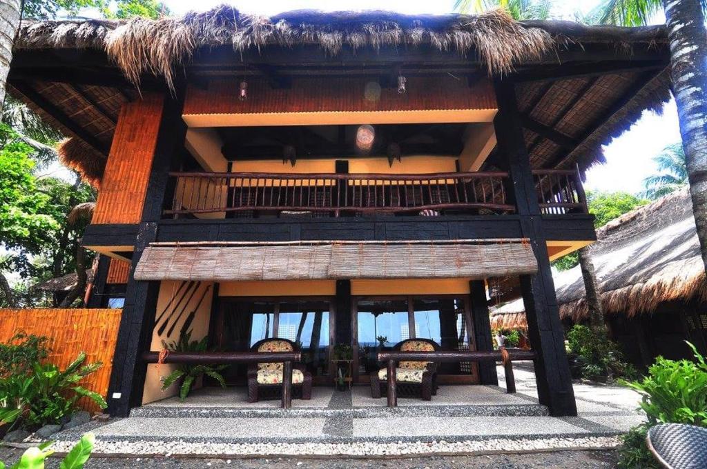 Balkón nebo terasa v ubytování Nabulao Beach Resort