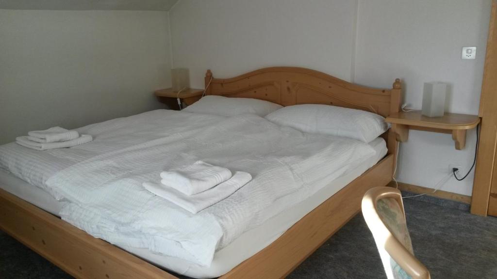 Postel nebo postele na pokoji v ubytování Hotel Danis