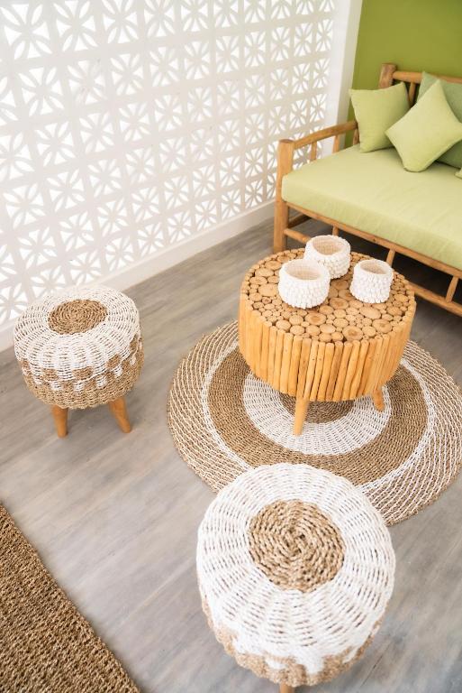 Posezení v ubytování Antana Hotel