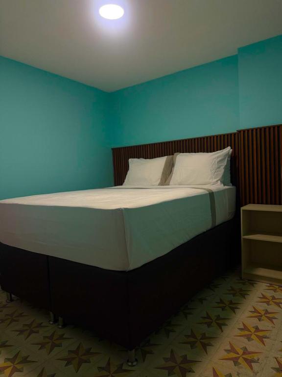 Postel nebo postele na pokoji v ubytování Hostel43