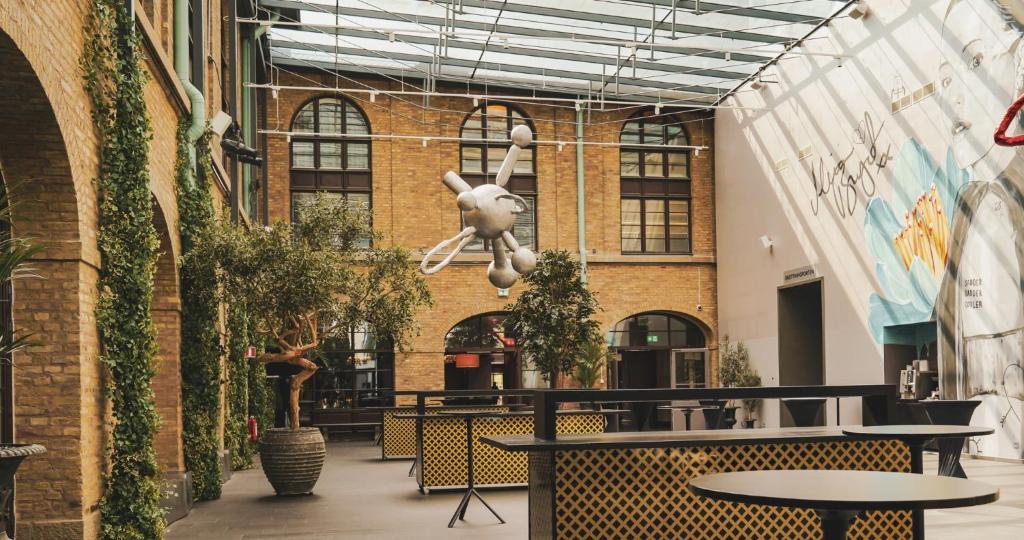 En restaurang eller annat matställe på Clarion Hotel Post