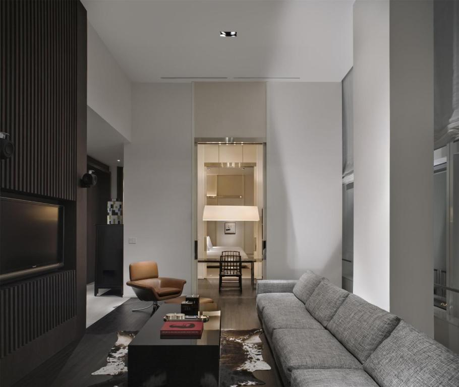 Posezení v ubytování Park Hyatt Shanghai