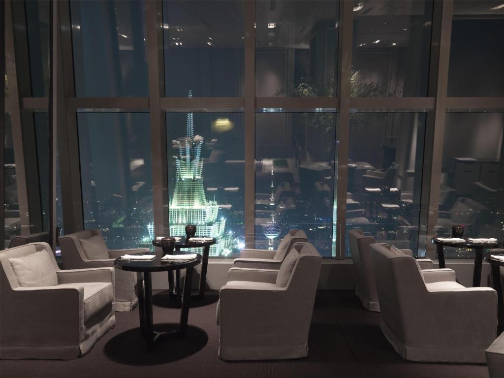 Posezení v ubytování Park Hyatt Shanghai