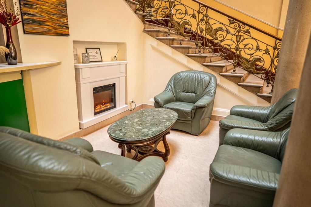 Posezení v ubytování Tisza Hotel