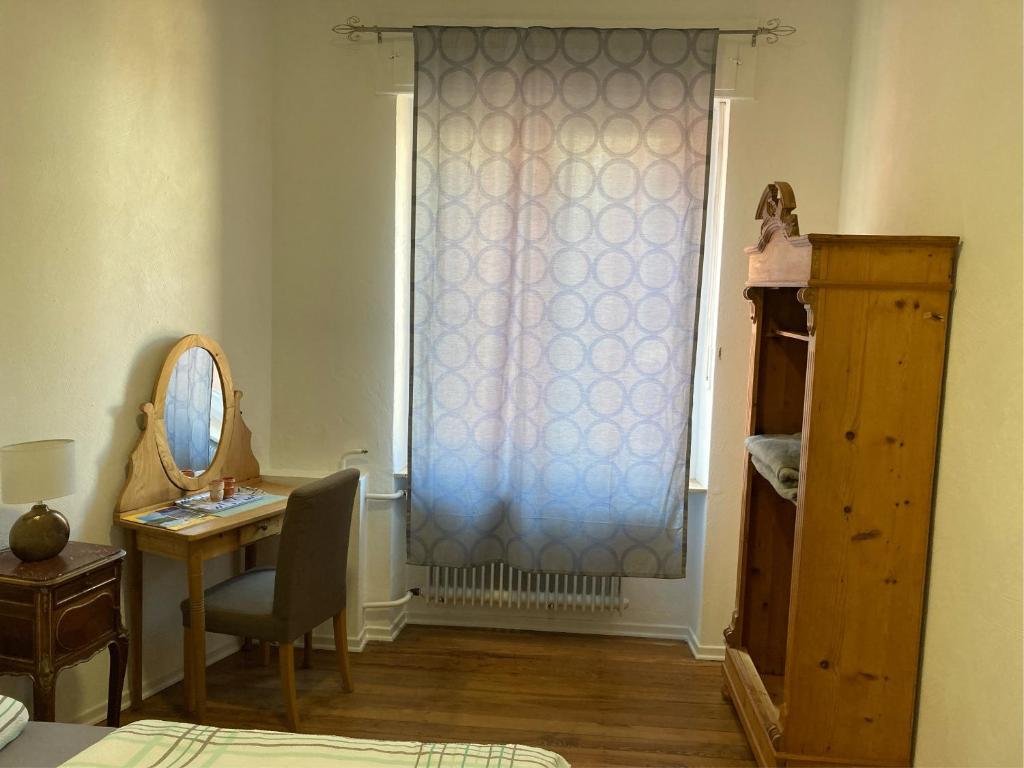 Postel nebo postele na pokoji v ubytování Gästehaus Flair