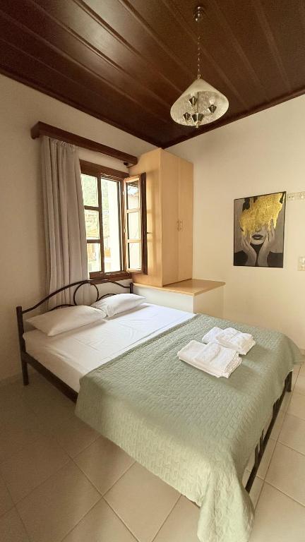 Postel nebo postele na pokoji v ubytování Lagom House