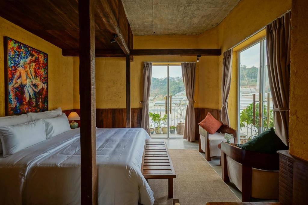 Phòng Deluxe Giường Đôi Có Bồn Tắm