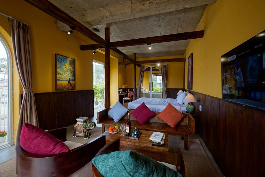 Suite Có Giường Cỡ King Và Bồn Tắm Spa