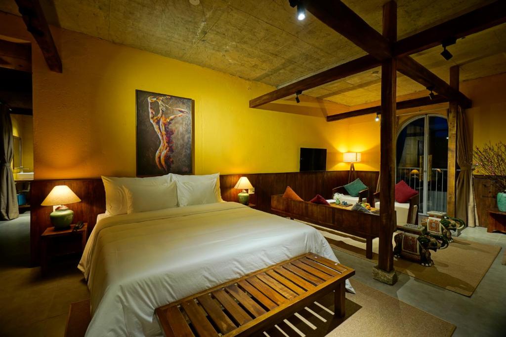 Suite Có Giường Cỡ King Và Bồn Tắm Spa