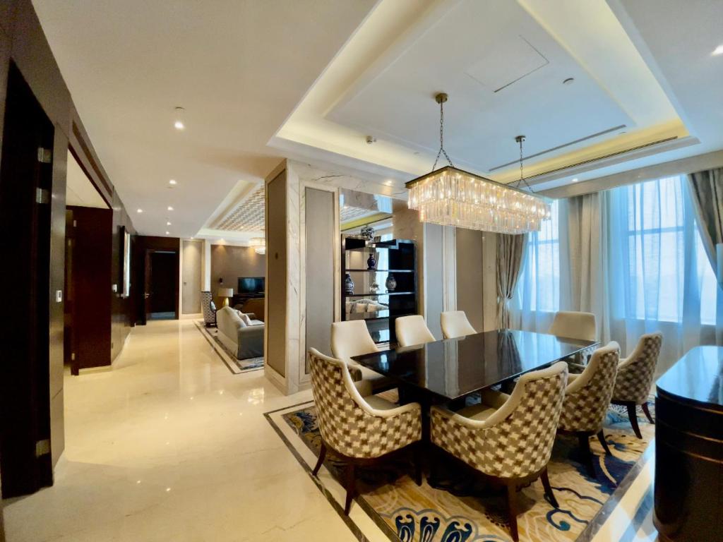 Posezení v ubytování Sheraton Harbin Xiangfang Hotel